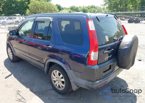 2006 Honda Cr-V Ex from USA, damaged, VIN JHLRD78846C008241